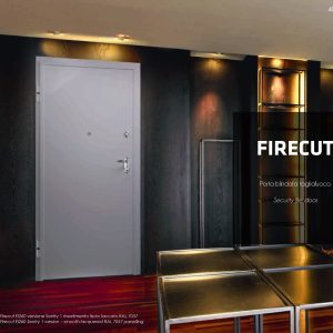 Ușă securizată rezistentă la foc Dierre Firecut