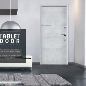 Ușă securizată cu cilindru și/sau blocare dublă Dierre Tablet