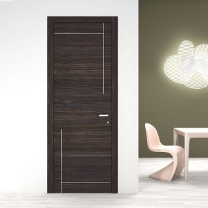 Ușă interior DoorArreda Tineo TL04 larice antico with aluminium inserts