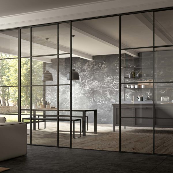 Ușă interior DoorArreda Seven Sky Sliding Anta Nero