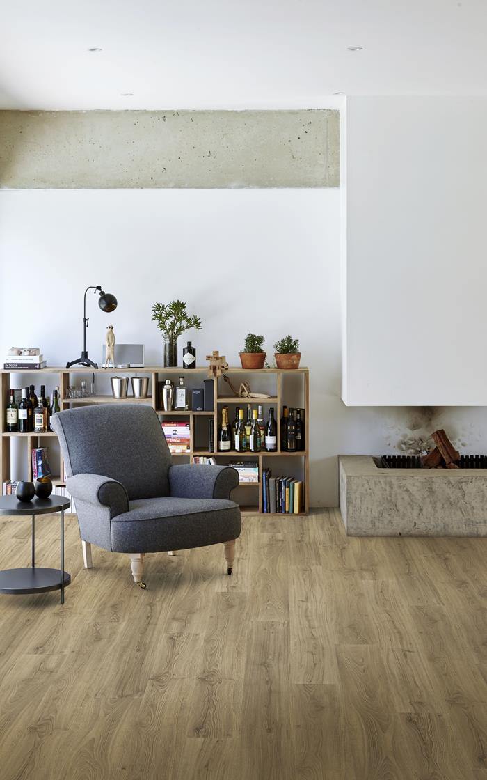 Pardoseală PVC/LVT Kährs Foxall - click 6 mm Impression