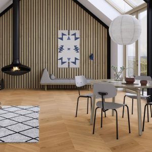 Parchet stratificat Boen, Oak Adagio Plank Chevron A-Plank