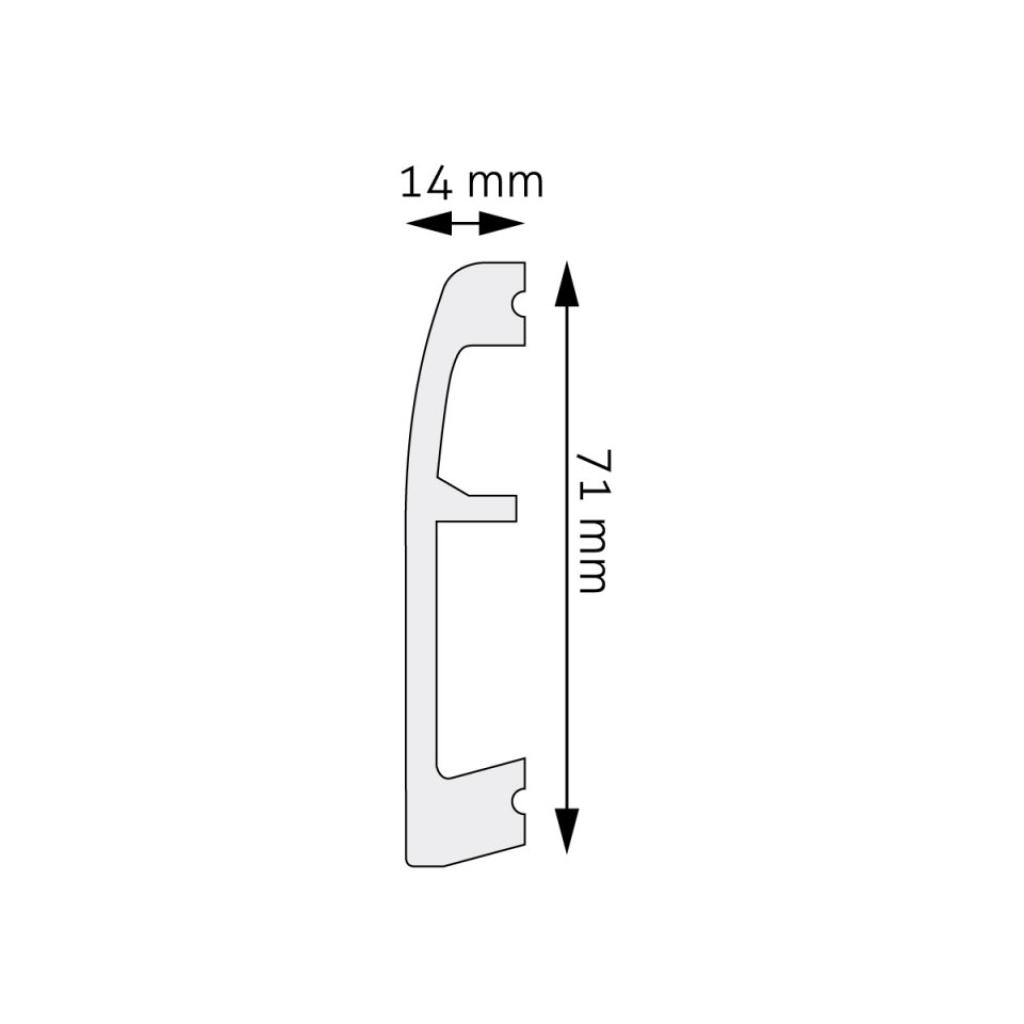 Plintă decorativă DUROTEC LPC 06