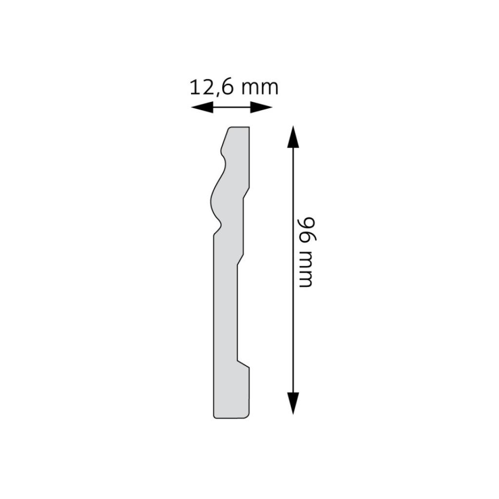 Plintă decorativă DUROTEC LPC 08