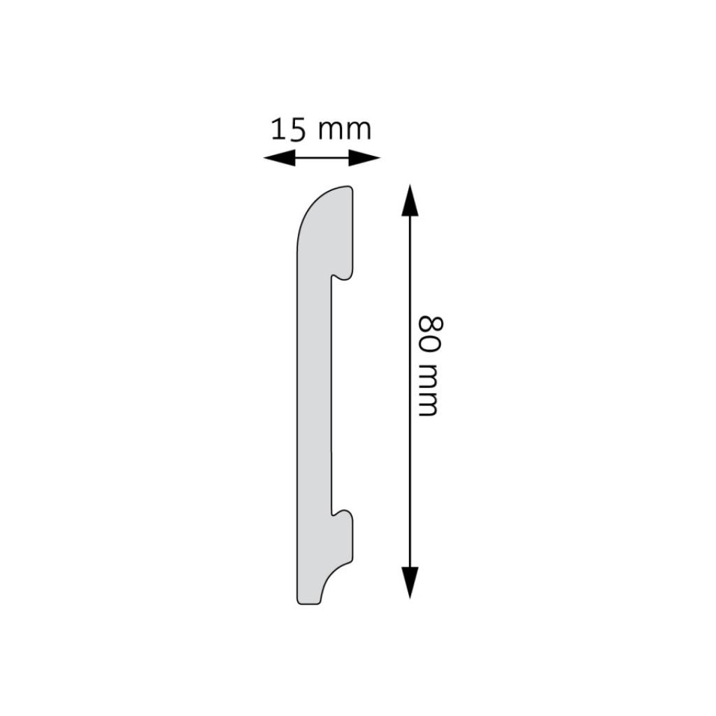 Plintă decorativă DUROTEC LPC11