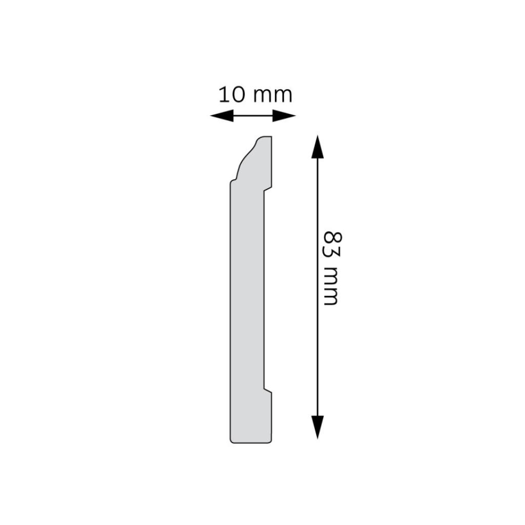 Plintă decorativă DUROTEC LPC15