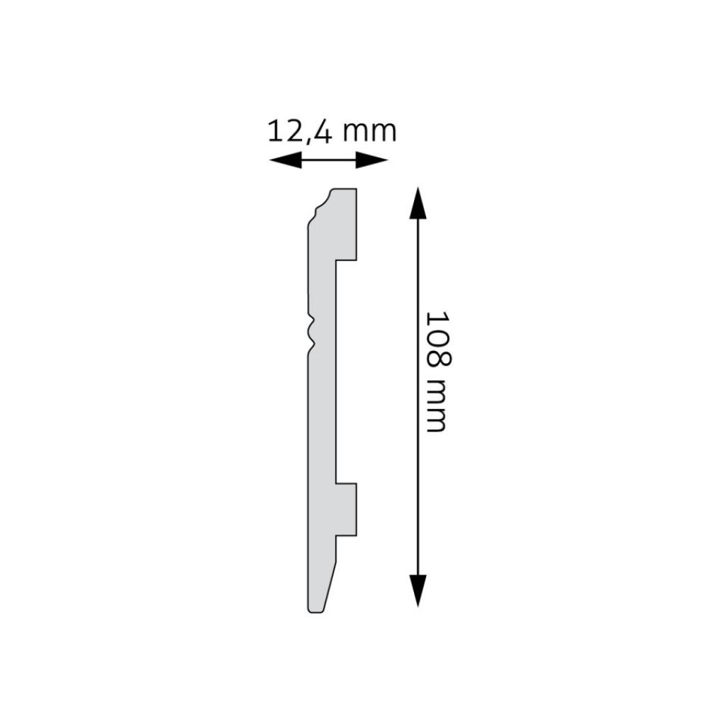 Plintă decorativă DUROTEC LPC 18