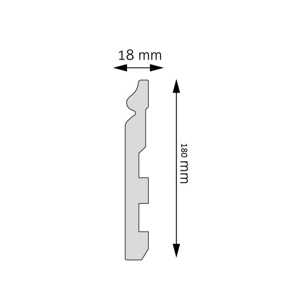 Plintă decorativă DUROTEC LPC 33