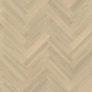 Parchet stratificat Kährs, Herringbone Oak AB White