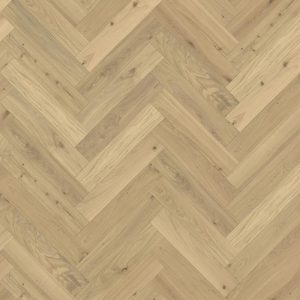 Parchet stratificat Kährs, Herringbone Oak CC Dim White