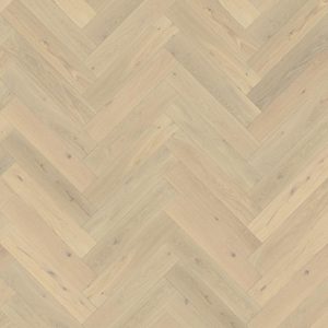 Parchet stratificat Kährs, Herringbone Oak CD White