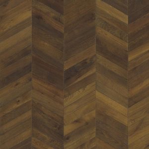 Parchet stratificat  Kährs, Oak Chevron Dark brown